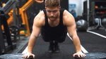 Jeff Nippard performing a pushup